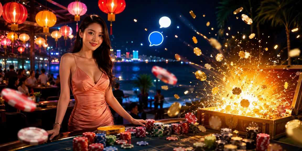 Khung cảnh cá cược thể thao tại chợ đêm Nha Trang
