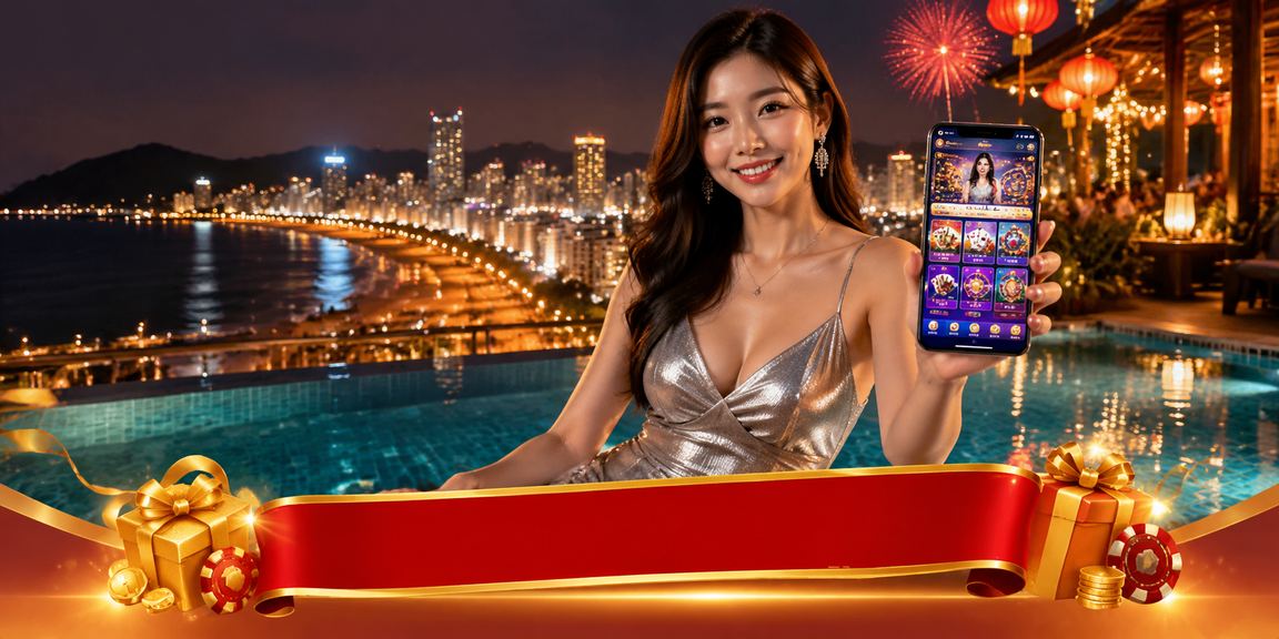 Toàn cảnh khu casino về đêm ở Quy Nhơn đầy ánh đèn sặc sỡ